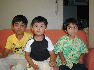 Shaurav, Gaurab and Shreeya